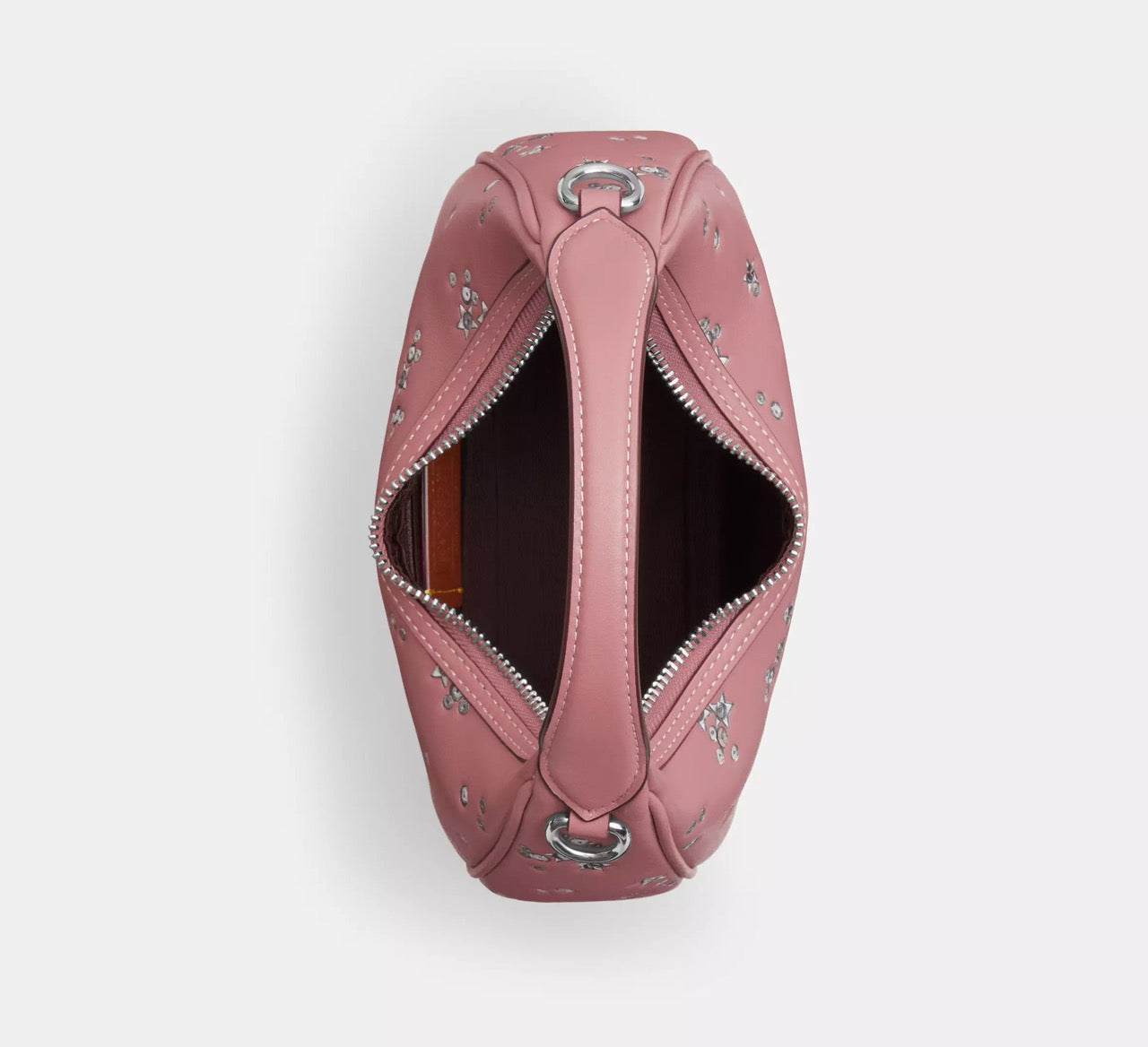 [INCOMING ETA 30 DAYS] COACH Carmen Mini Crossbody Bag With Star Print in Dusty Pink Multi (CCE63)