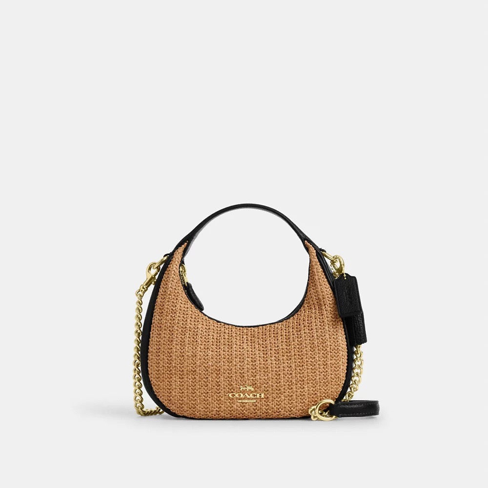 [INCOMING ETA 30 DAYS] COACH Carmen Mini Crossbody Bag in Toast/Black (CAL02)