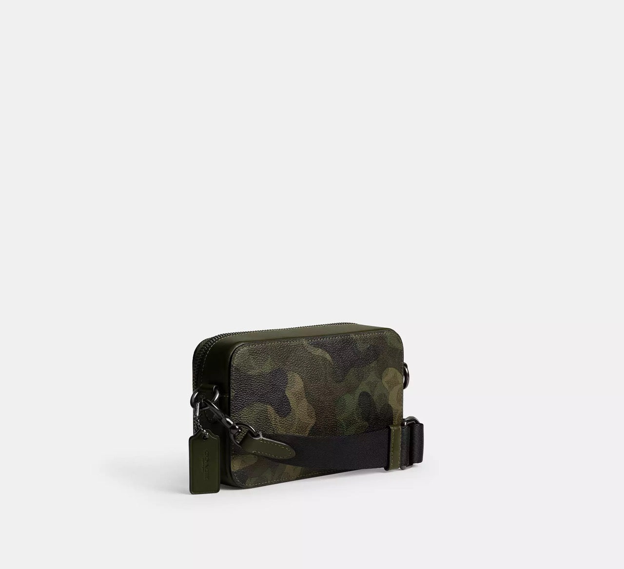 [INCOMING ETA 30 DAYS] COACH For Men Charter Slim Crossbody Bag In Signature Camo Print in Signature Camo (CAG00)