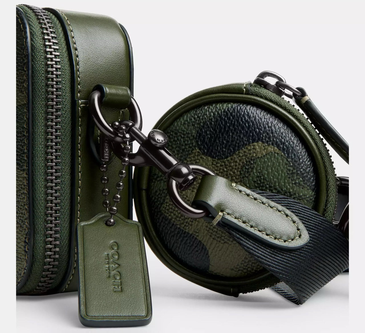 [INCOMING ETA 30 DAYS] COACH For Men Charter Slim Crossbody Bag In Signature Camo Print in Signature Camo (CAG00)