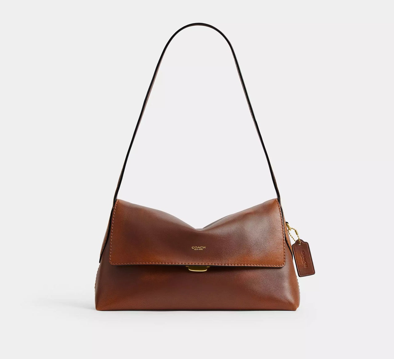 [WEB EXCLUSIVE][INCOMING ETA 30 DAYS] COACH Chelsea Shoulder Bag 30 in Brown (CEN58)