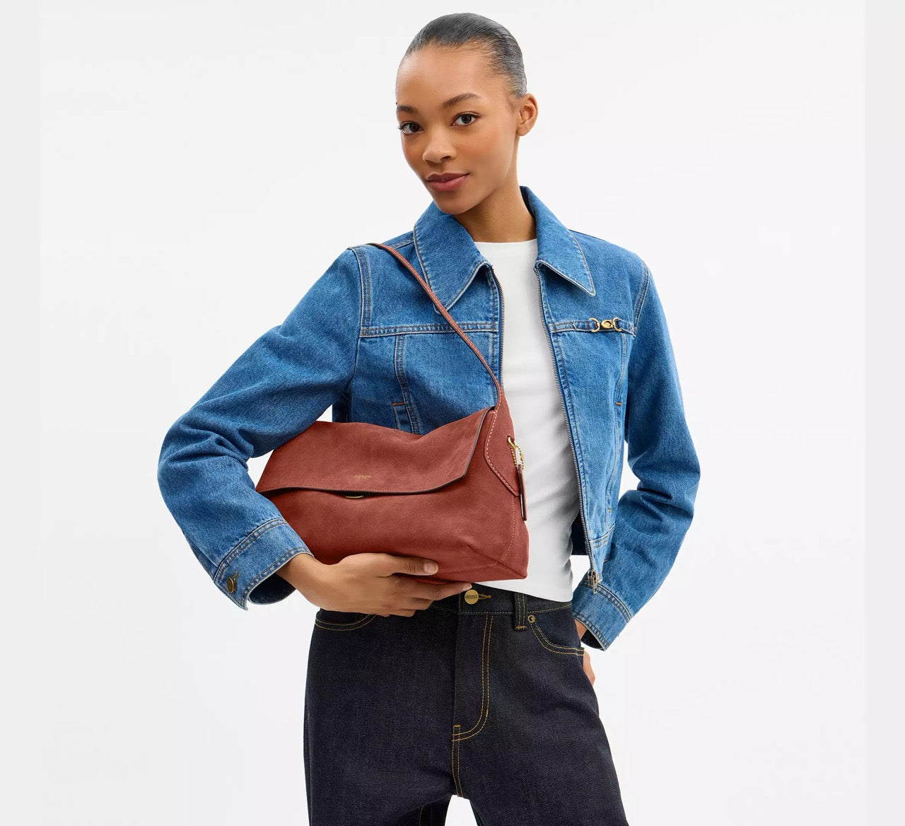 [INCOMING ETA 30 DAYS] COACH Chelsea Shoulder Bag 36 in Clay (CEB51)