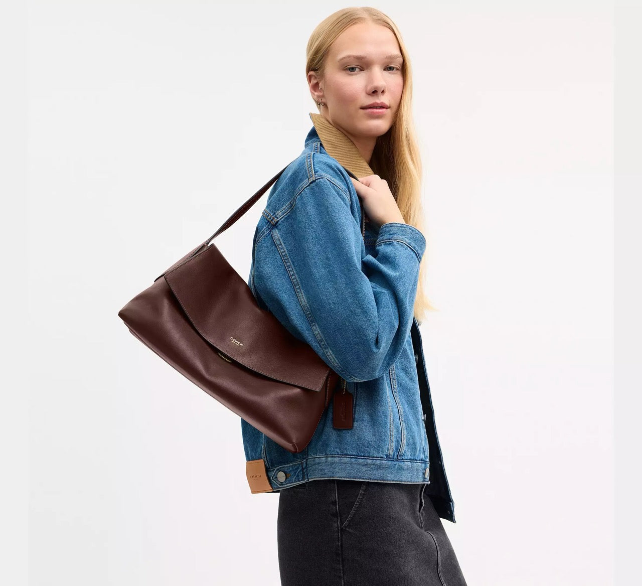 [INCOMING ETA 30 DAYS] COACH Chelsea Shoulder Bag 36 in Maple (CDS62)