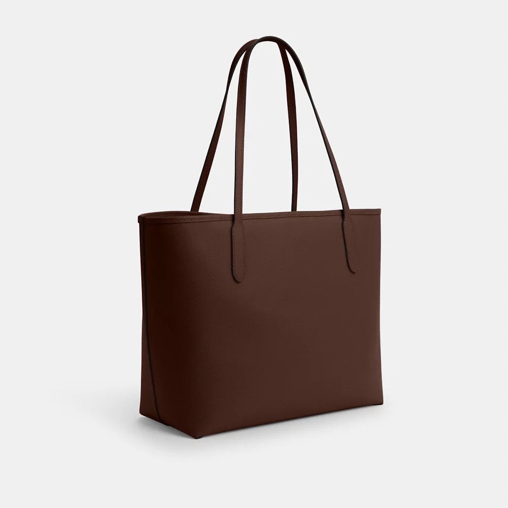 [READY STOCK MY] COACH City Tote Bag in Maple (CR111)
