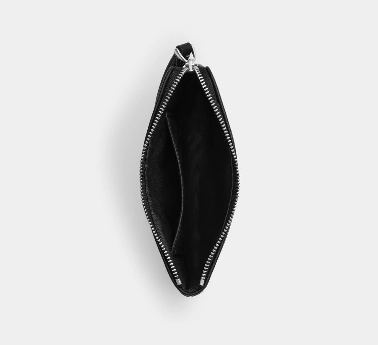 [INCOMING ETA 30 DAYS] COACH Corner Zip Wristlet In Signature Denim in Black (CDF27)