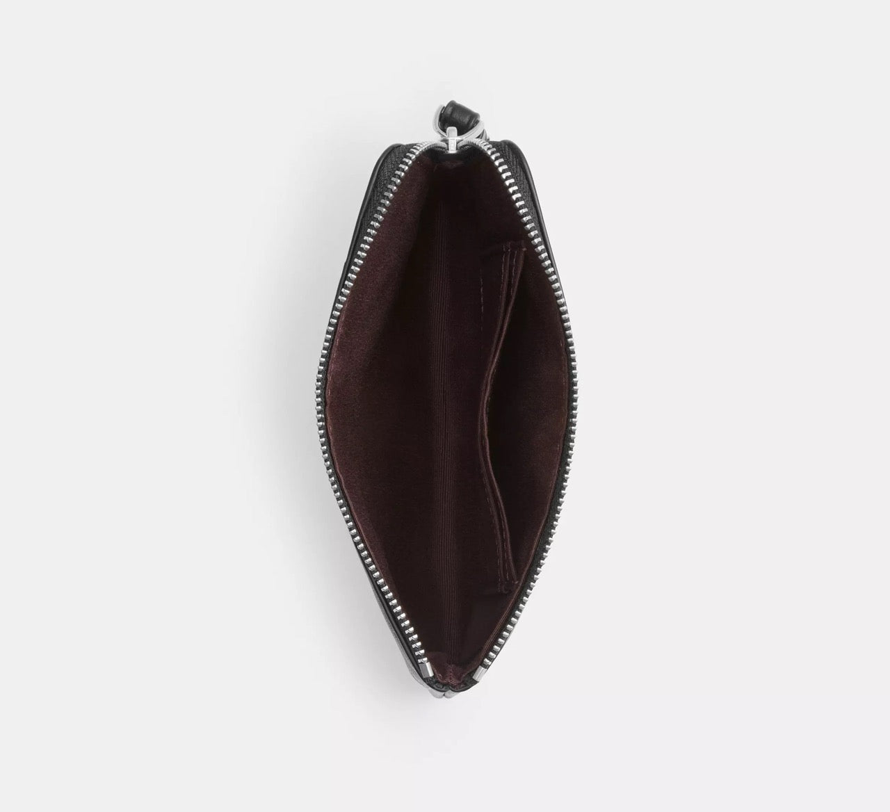 [INCOMING ETA 30 DAYS] COACH Corner Zip Wristlet With Sparkly Butterfly Print in Black (CCJ72)