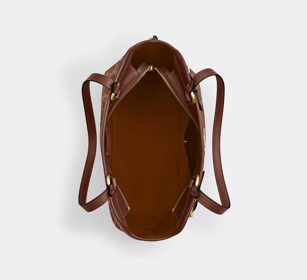 [INCOMING ETA 30 DAYS] COACH Easton Tote Bag In Signature Chenille in Vintage Brown (CCZ08)