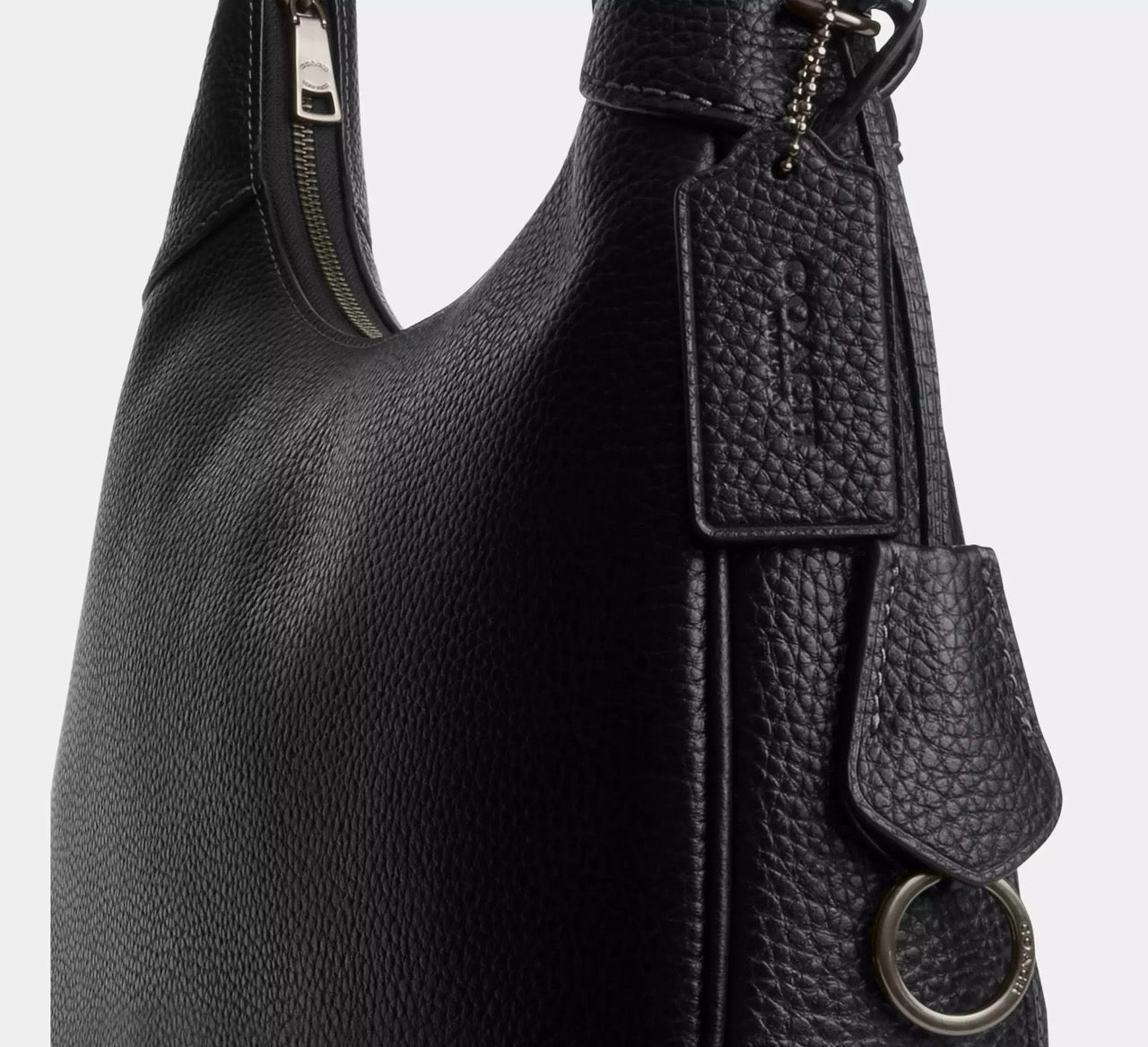 [INCOMING ETA 30 DAYS] COACH Ella Shoulder Bag in Black (CCE47)