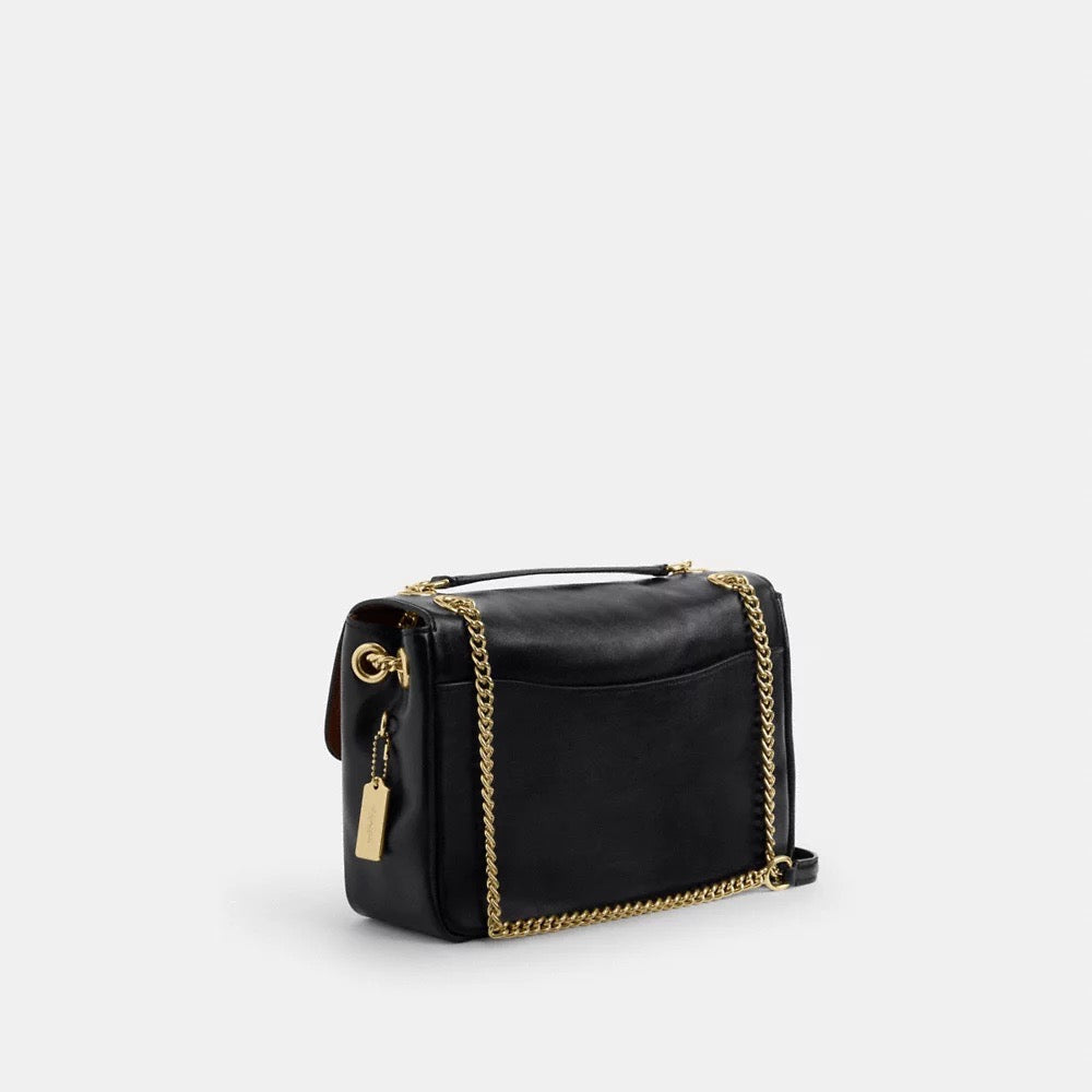 [INCOMING ETA 30 DAYS] COACH Elodie Crossbody Bag In Signature Canvas in Walnut/Black (CCF10)
