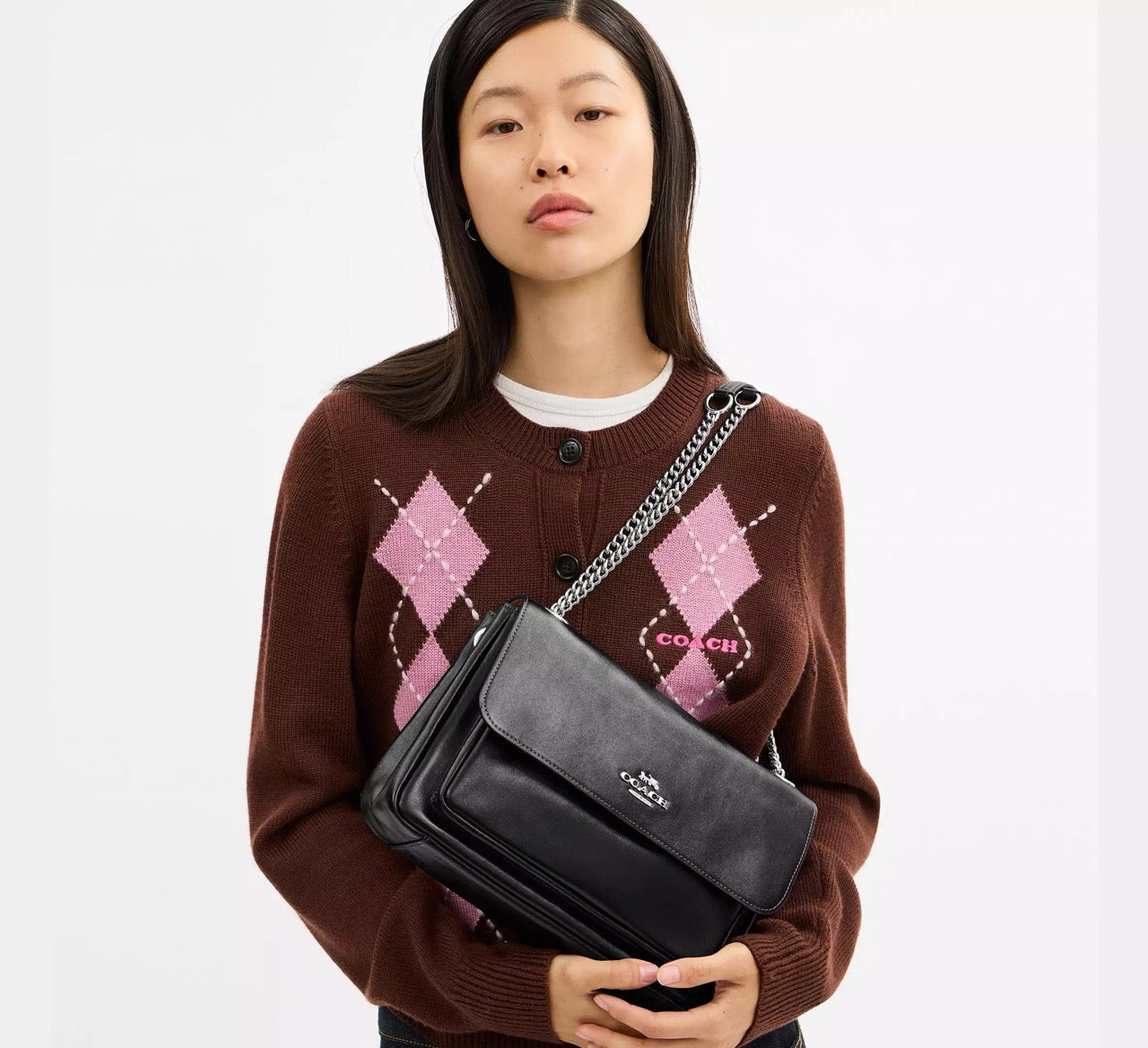 [INCOMING ETA 30 DAYS] COACH Elodie Crossbody Bag in Black (CCF09)