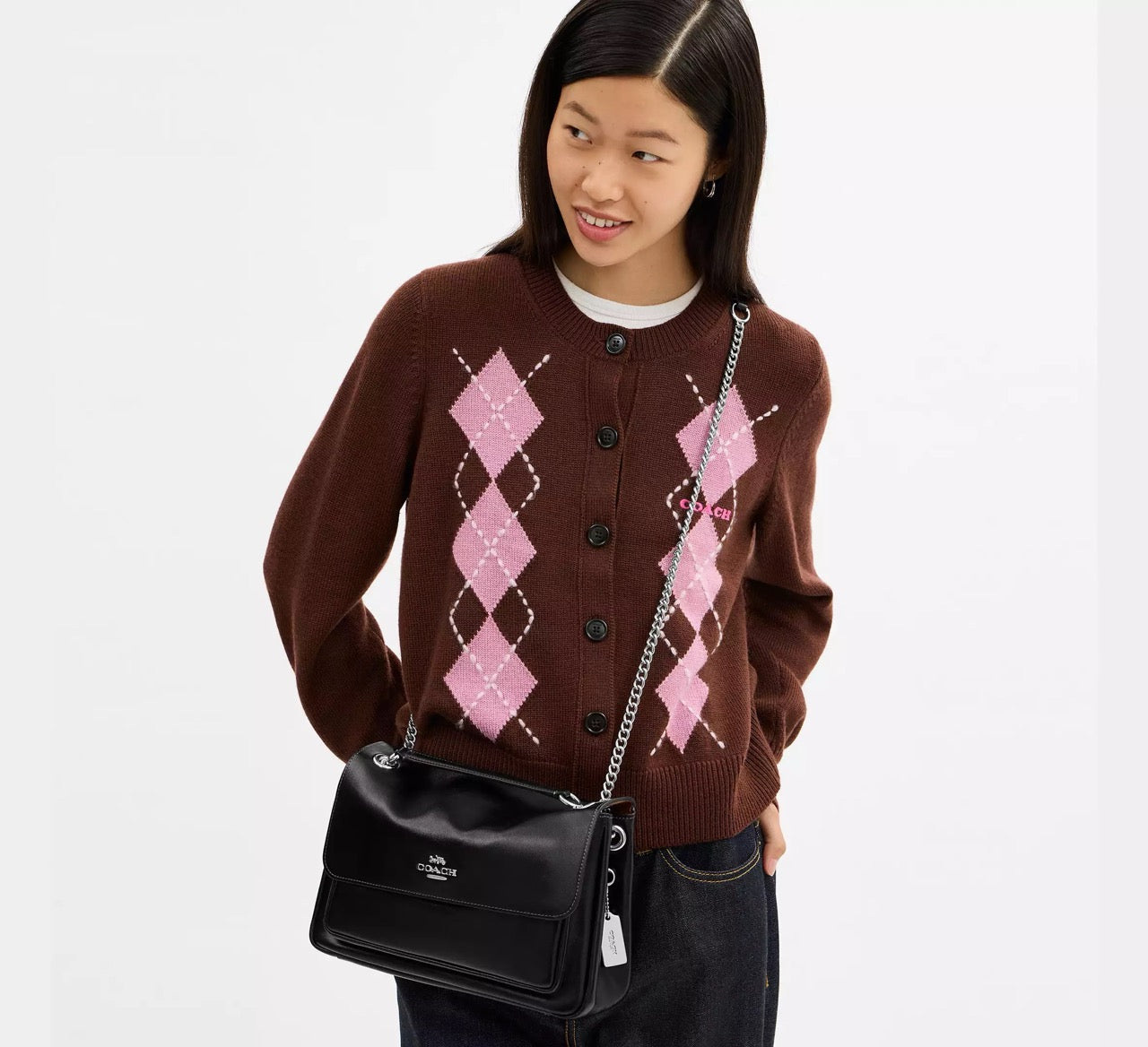 [INCOMING ETA 30 DAYS] COACH Elodie Crossbody Bag in Black (CCF09)