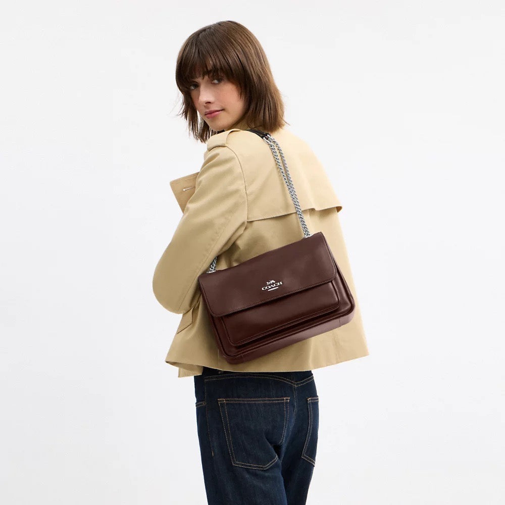 [INCOMING ETA 30 DAYS] COACH Elodie Crossbody Bag in Maple (SHW)(CCF09)