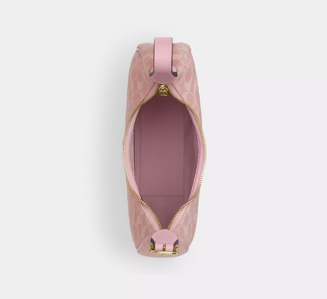 [INCOMING ETA 30 DAYS] COACH Emily Shoulder Bag In Signature Denim in Light Pink (CEN04)