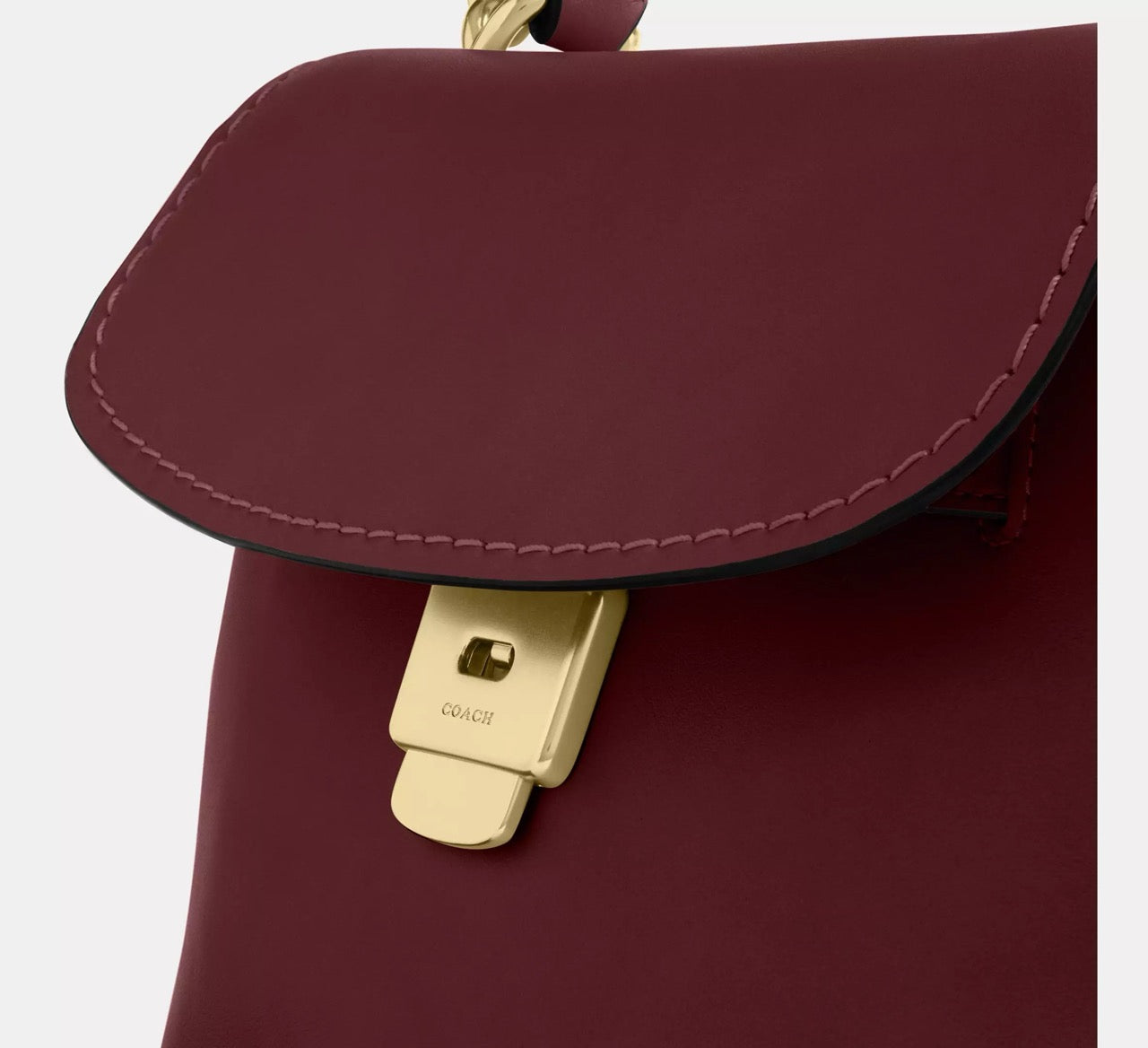 [INCOMING ETA 30 DAYS] COACH Emory Top Handle Bag in Dark Wine (CCE54)