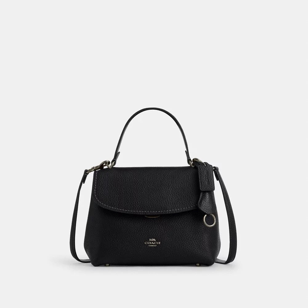 [INCOMING ETA 30 DAYS] COACH Emory Top Handle Bag in Gunmetal/Black (CCE53)
