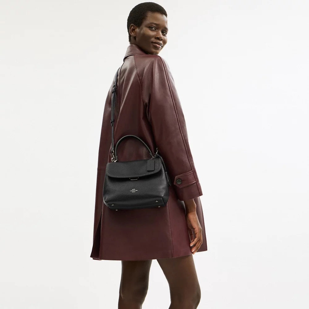 [INCOMING ETA 30 DAYS] COACH Emory Top Handle Bag in Gunmetal/Black (CCE53)