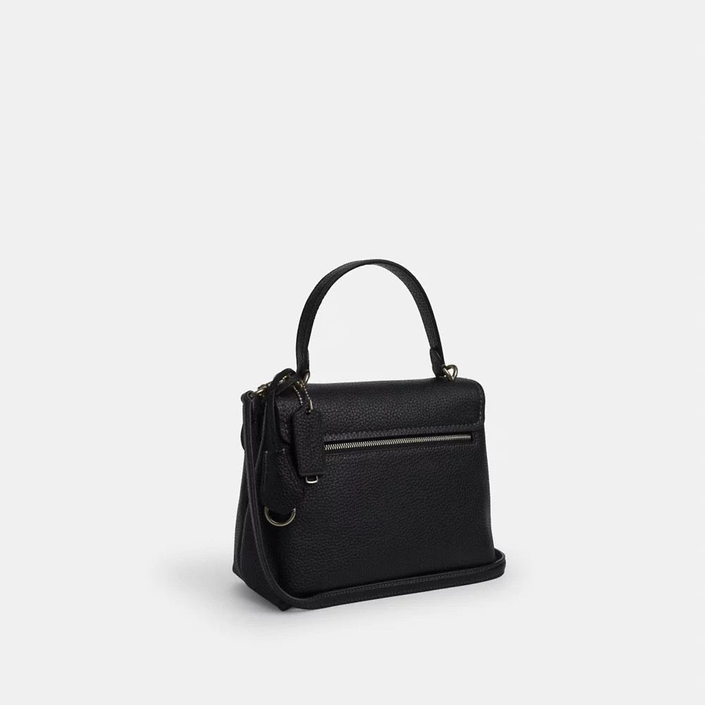 [INCOMING ETA 30 DAYS] COACH Emory Top Handle Bag in Gunmetal/Black (CCE53)