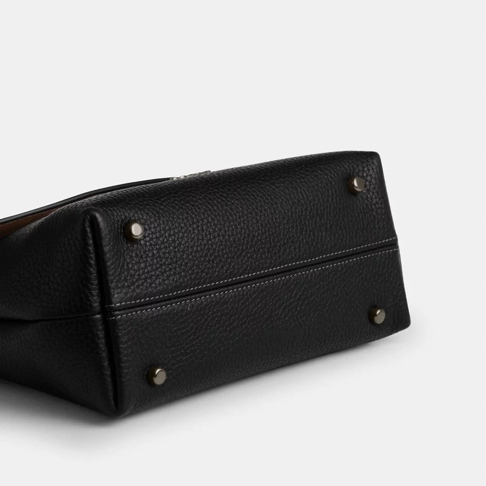 [INCOMING ETA 30 DAYS] COACH Emory Top Handle Bag in Gunmetal/Black (CCE53)