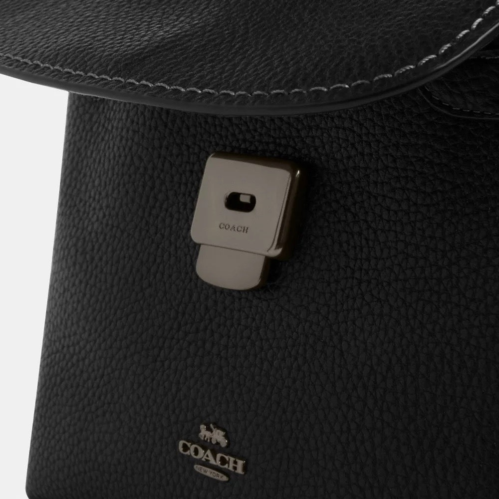 [INCOMING ETA 30 DAYS] COACH Emory Top Handle Bag in Gunmetal/Black (CCE53)