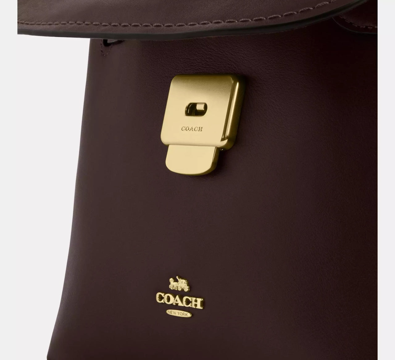 [INCOMING ETA 30 DAYS] COACH Emory Top Handle Bag in Maple (CCE54)