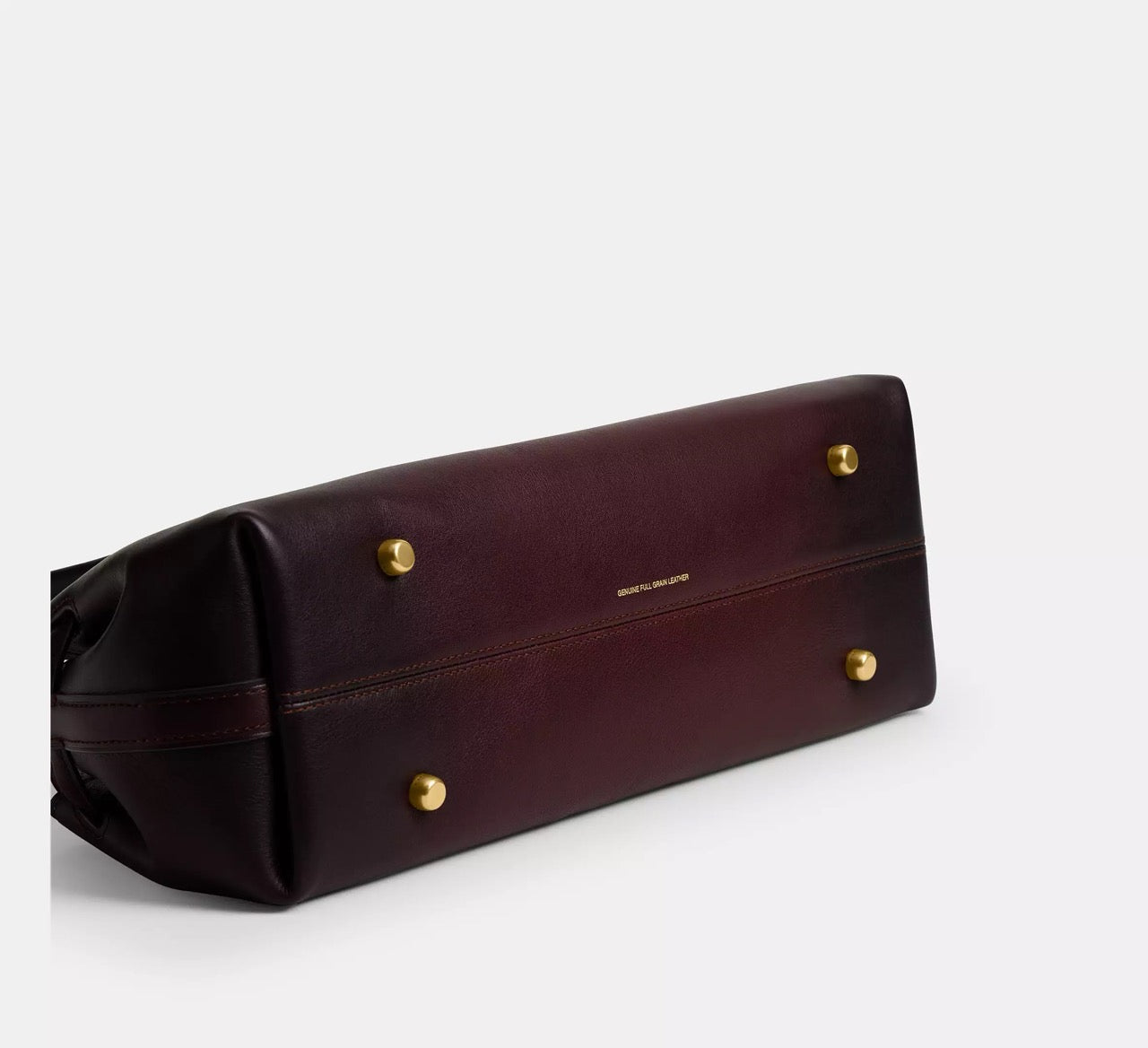 [READY STOCK MY] COACH Empire Carryall Bag 34 in Brass/Merlot (CCC30)