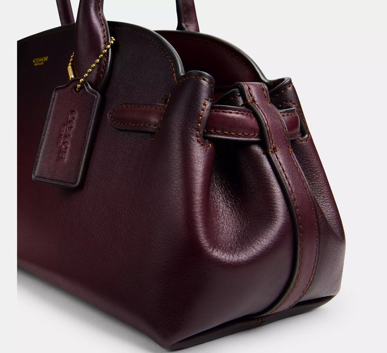 COACH Bag Malaysia | COACH Empire Carryall Bag 34 in Brass/Merlot