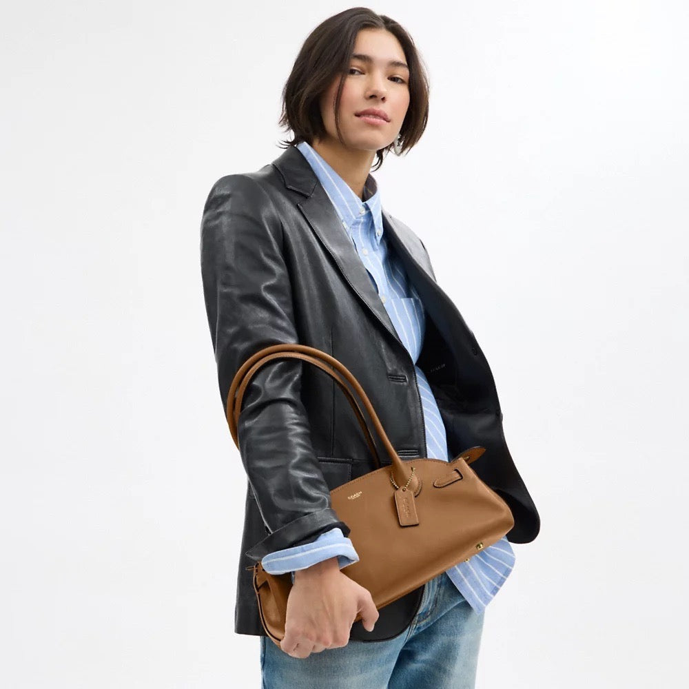 [INCOMING ETA 30 DAYS] COACH Empire Carryall Bag 34 in Honey Brown (CAM03)