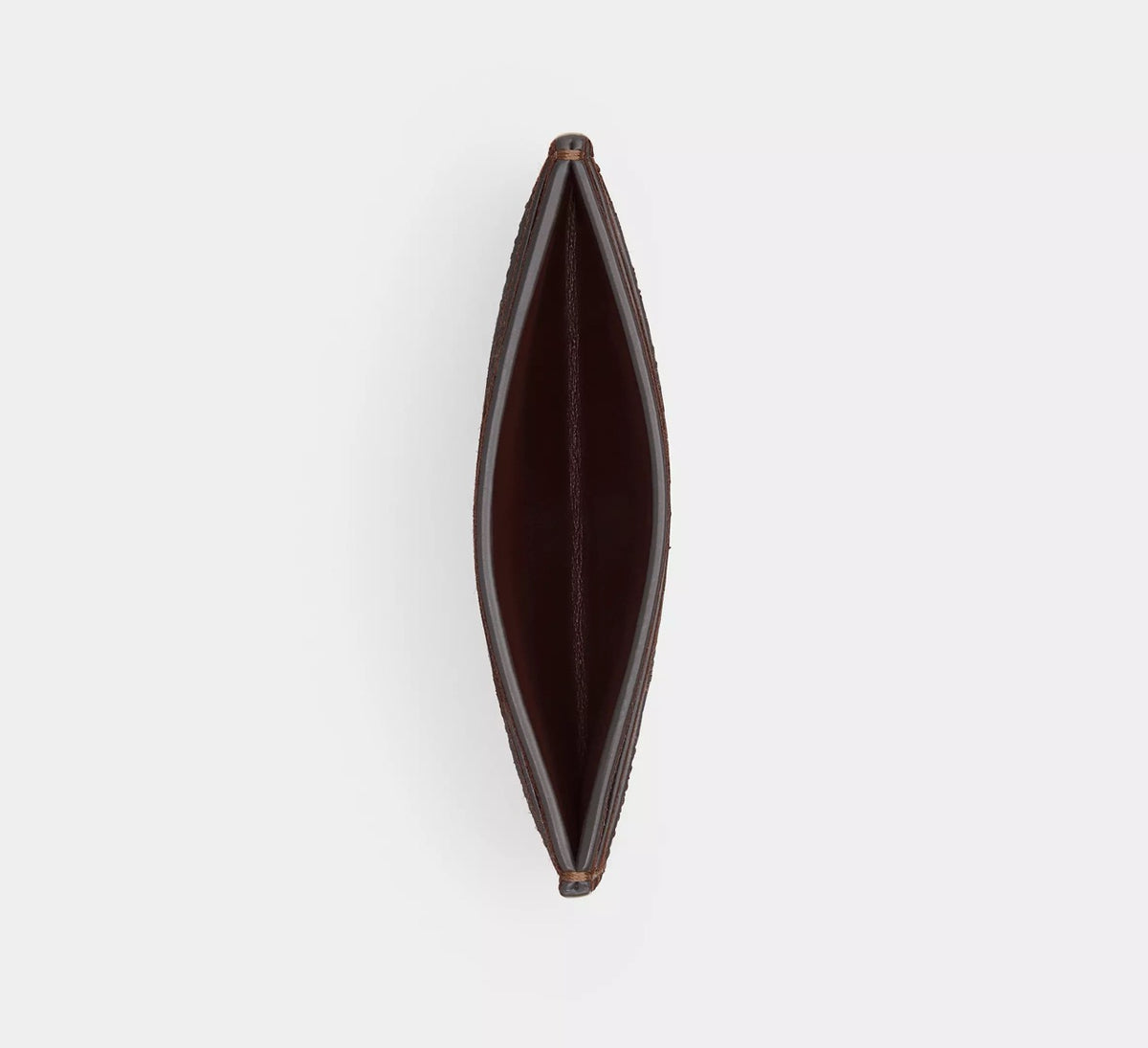 [WEB EXCLUSIVE][INCOMING ETA 30 DAYS] COACH Essential Card Case With Crystal Signature in Dark Chocolate (CFT04)