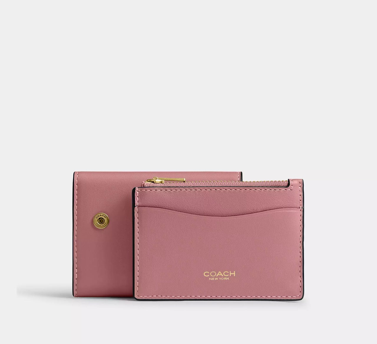 [WEB EXCLUSIVE][INCOMING ETA 30 DAYS] COACH Essential Card Holder Wallet in Peony (CZ111)