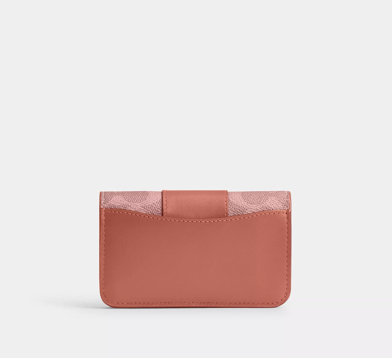 [WEB EXCLUSIVE][INCOMING ETA 30 DAYS] COACH Essential Slim Card Case In Signature Canvas in Melon Pink (CR542)
