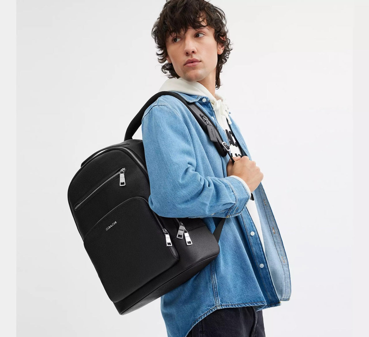 [NAZRUL][INCOMING ETA 30 DAYS] COACH For Men Ethan Backpack in Black (CZ391)