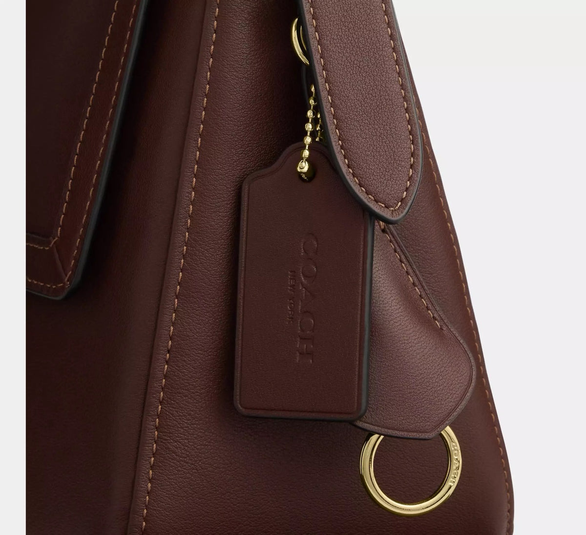 [INCOMING ETA 30 DAYS] COACH Etta Flap Bag in Maple (CFK03)