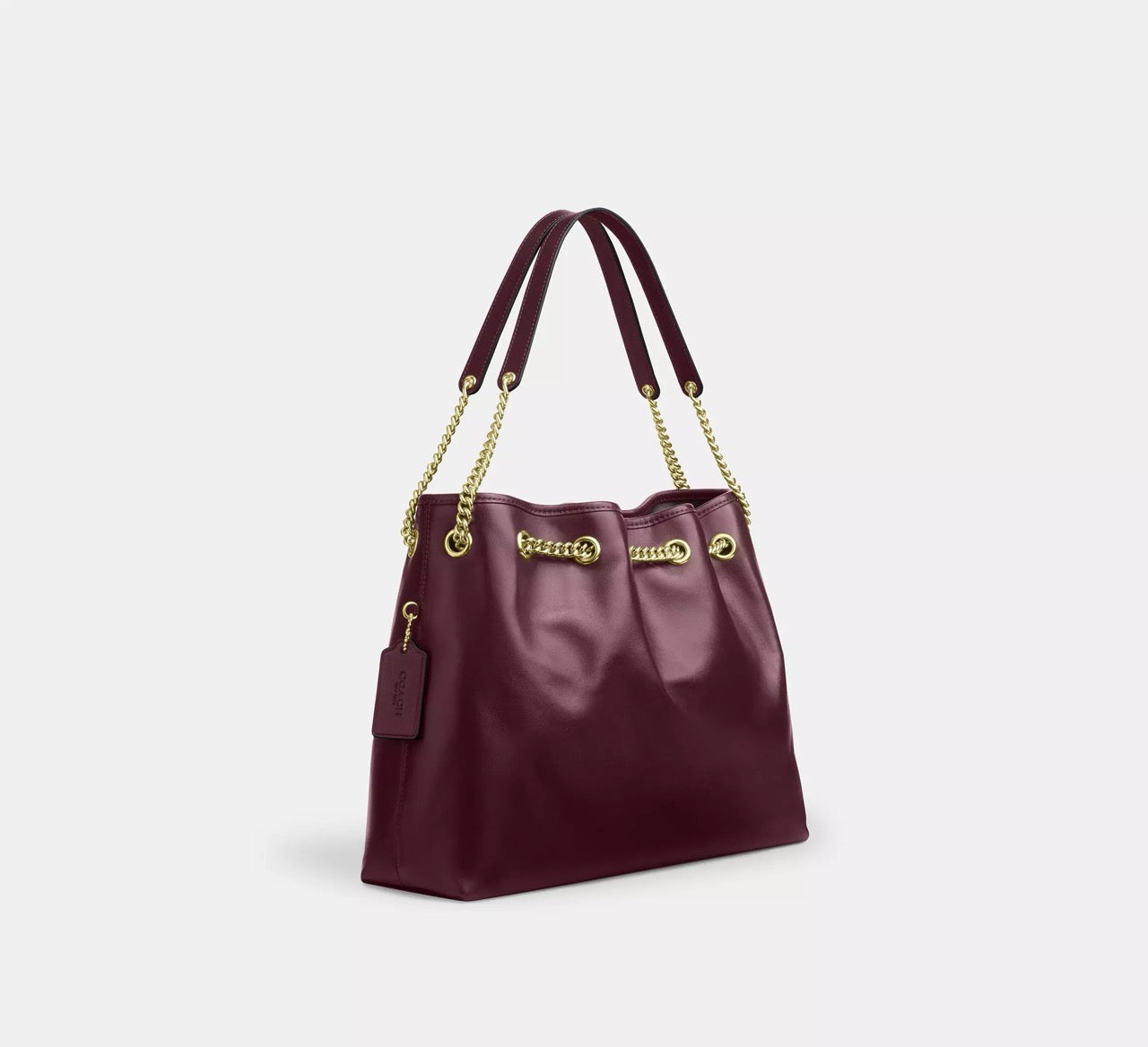 [INCOMING ETA 30 DAYS] COACH Evelyn Shoulder Bag in Dark Wine (CCZ79)