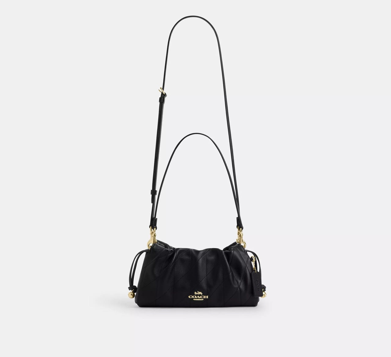 [INCOMING ETA 30 DAYS] COACH Faye Shoulder Bag With Quilting in Black (CCZ54)