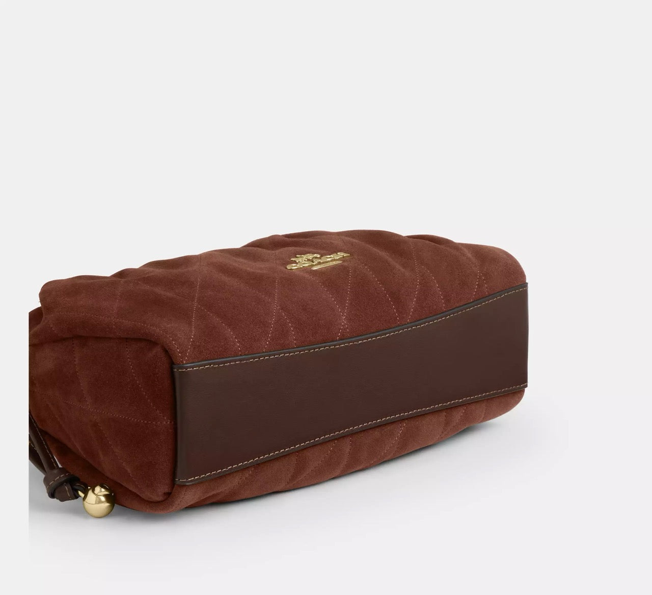 [INCOMING ETA 30 DAYS] COACH Faye Shoulder Bag With Quilting in Vintage Brown/Maple (CCZ55)