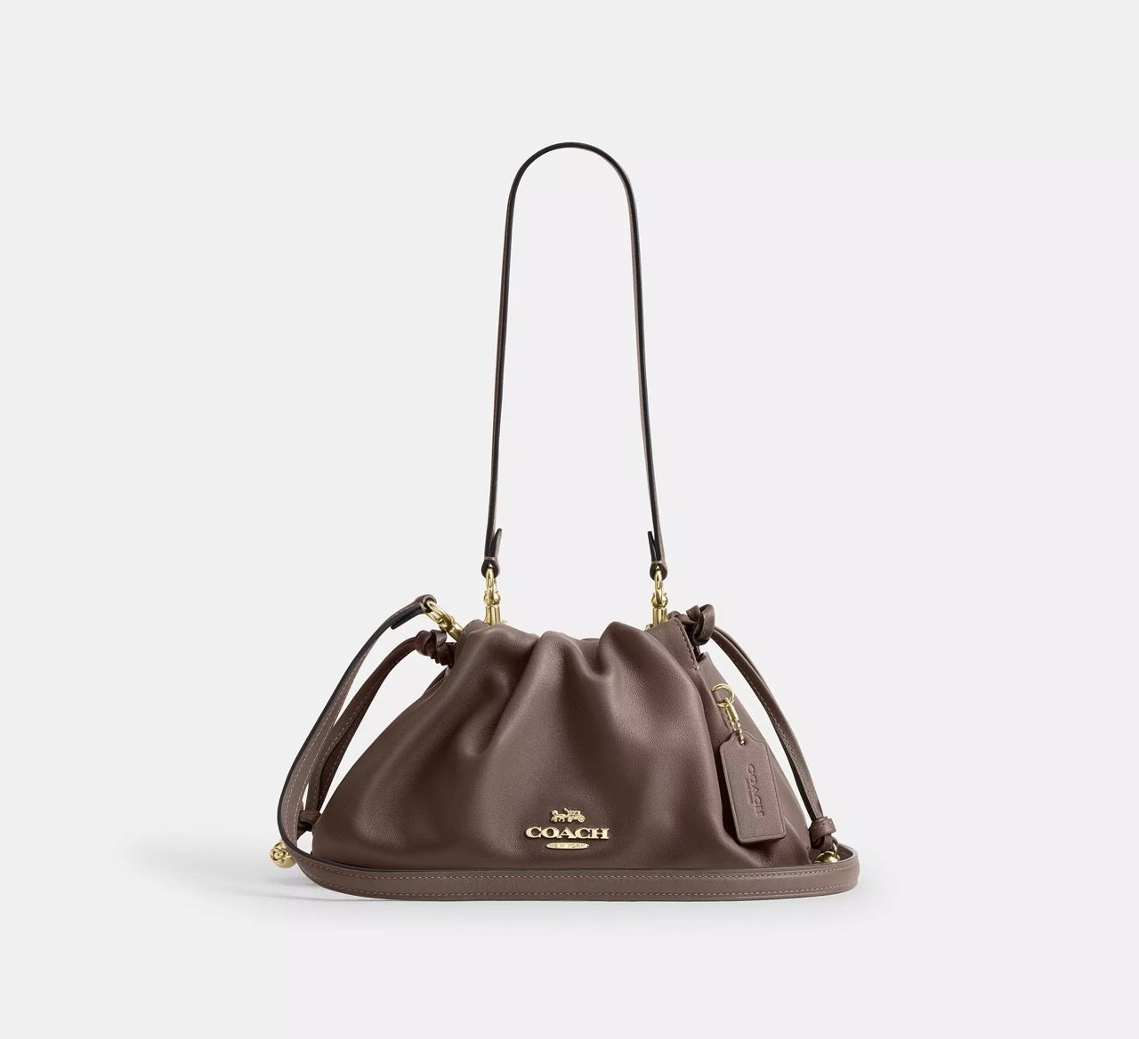 [INCOMING ETA 30 DAYS] COACH Faye Shoulder Bag in Dark Stone (CV529)