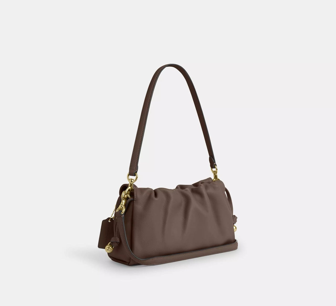 [READY STOCK MY] COACH Faye Shoulder Bag in Dark Stone (CV529)(2)