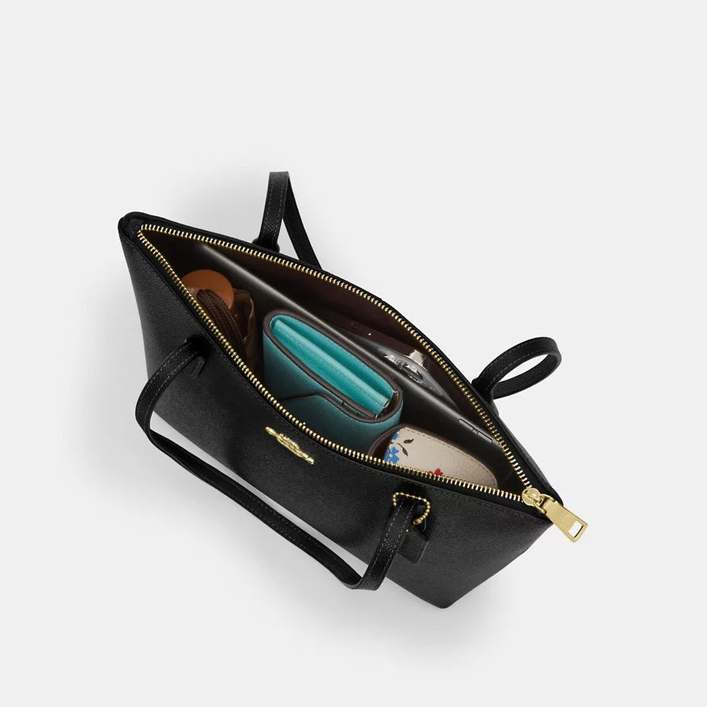 [INCOMING ETA 30 DAYS] COACH Fiona Zip Tote Bag in Black (CW395)