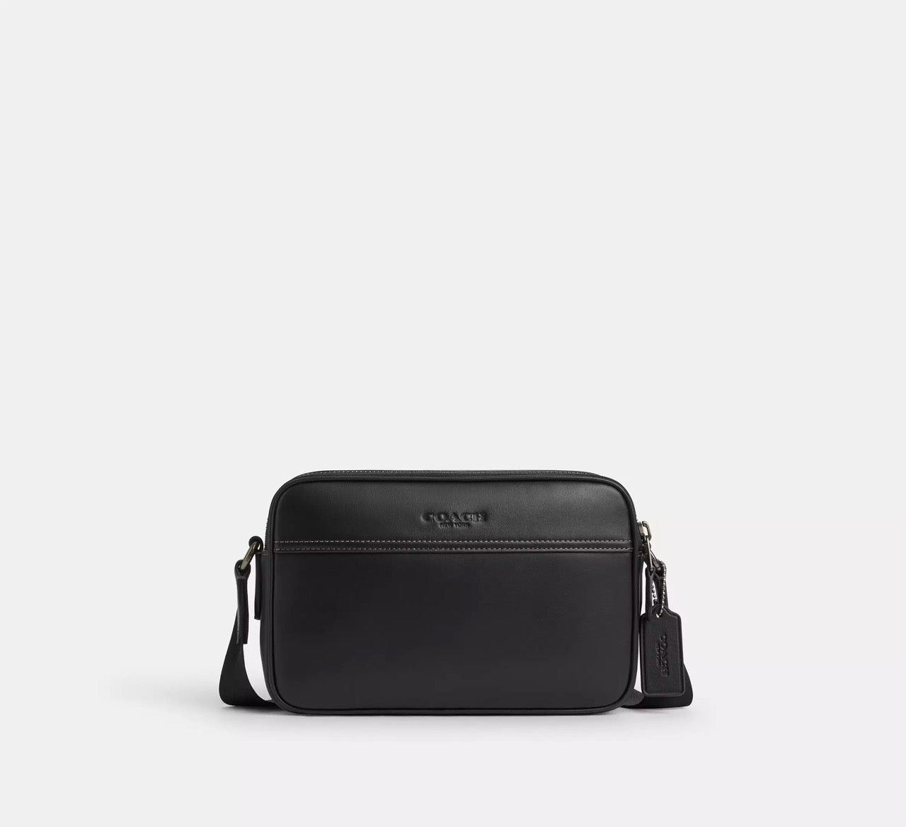 [INCOMING ETA 30 DAYS] COACH Men Graham Crossbody Bag in Gunmetal/Black (CX140)