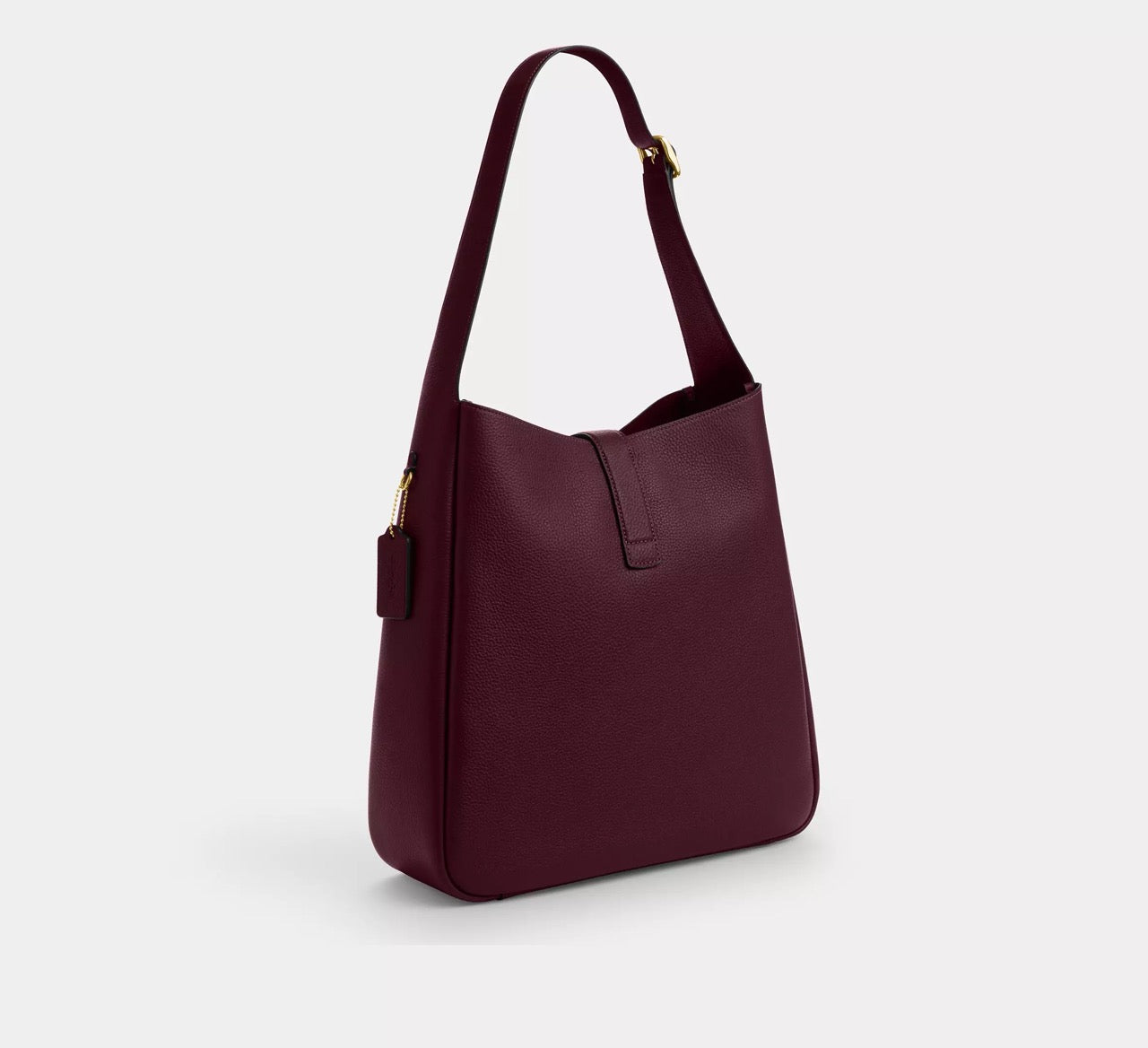 [INCOMING ETA 30 DAYS] COACH Hadley Large Shoulder Bag in Dark Wine (CCD65)
