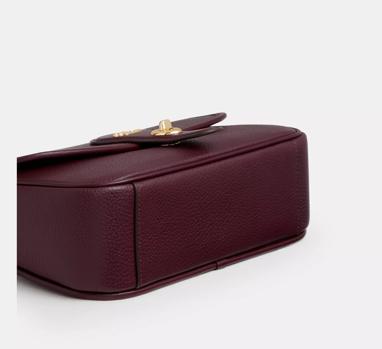 COACH Bag Malaysia | COACH Hadley Shoulder Bag in Dark Wine (CY683)