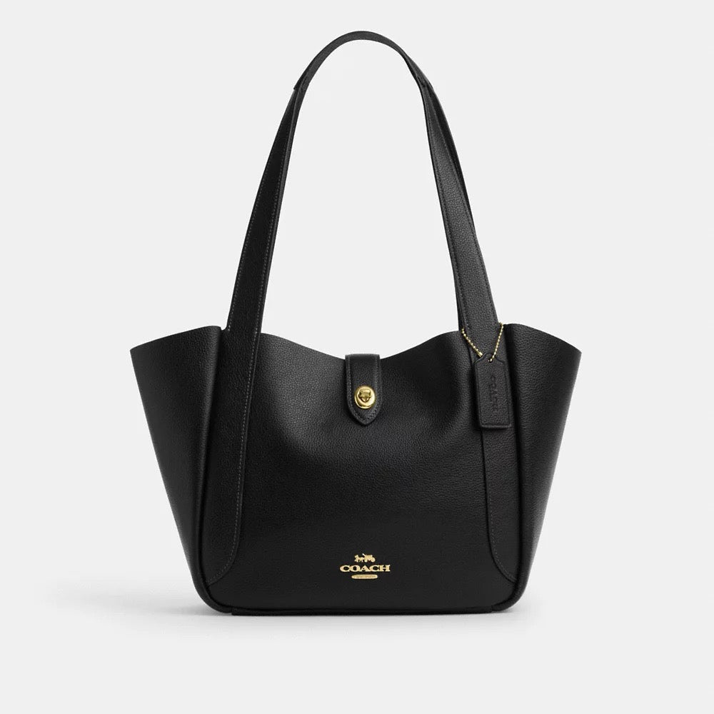 [INCOMING ETA 30 DAYS] COACH Hadley Turnlock Tote Bag in Black (CAL17)