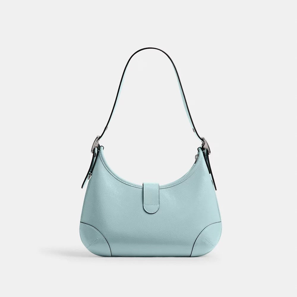 COACH Bag Malaysia | COACH Hamptons Hobo Bag in Light Blue (SHW