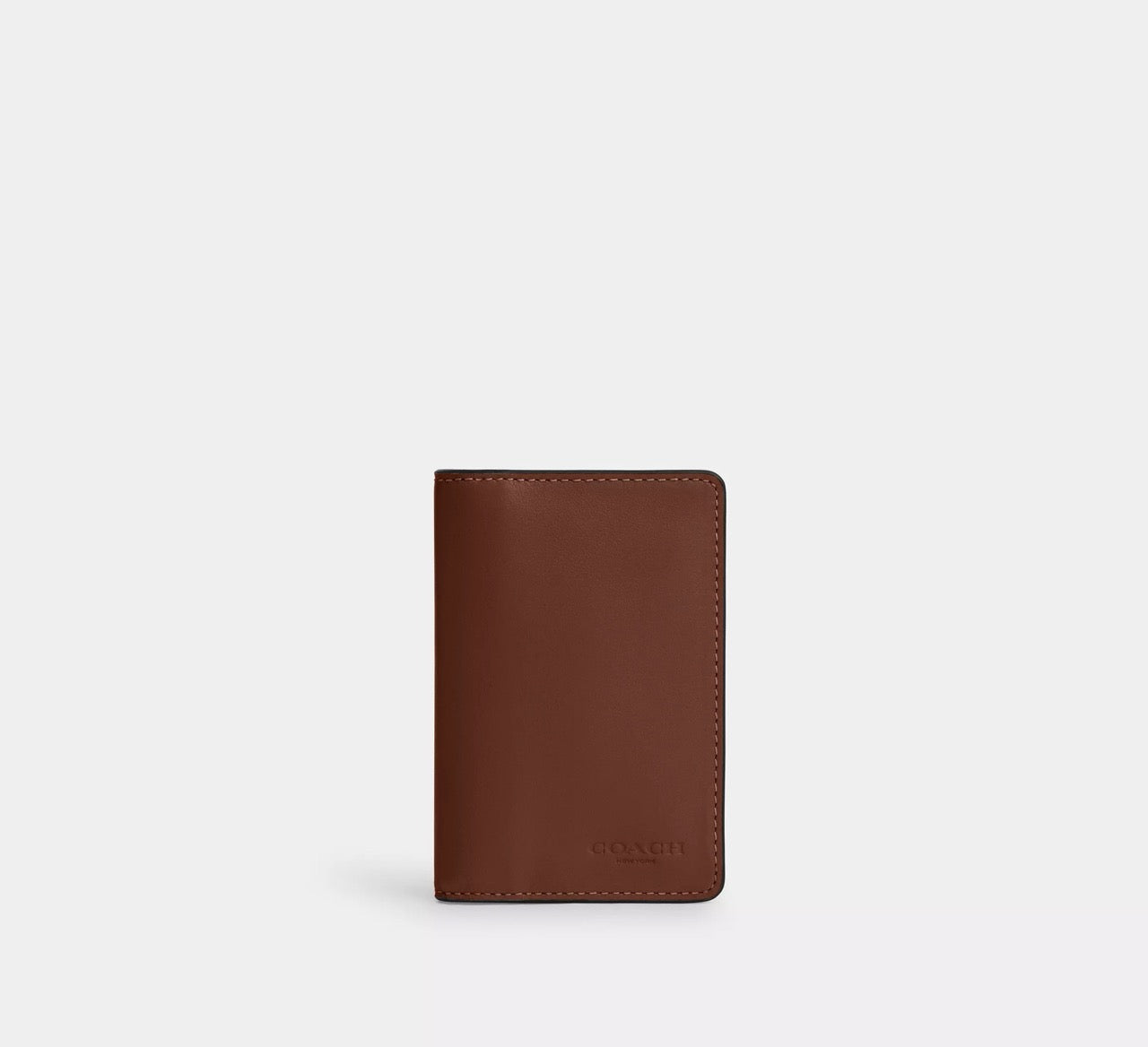[INCOMING ETA 30 DAYS] COACH Men Id Card Holder in Saddle (CJ728)