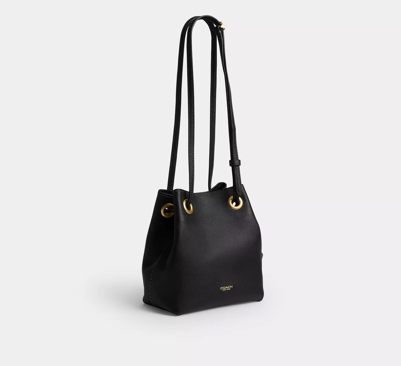 [INCOMING ETA 30 DAYS] COACH Jade Drawstring Bag in Black (CER84)