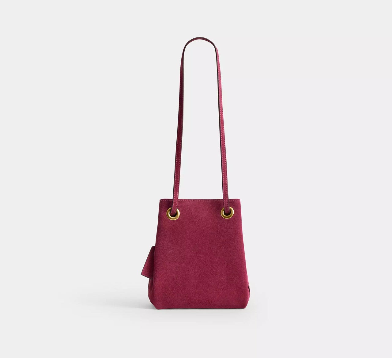 [INCOMING ETA 30 DAYS] COACH Jade Drawstring Bag in Dark Fuchsia (CER86)