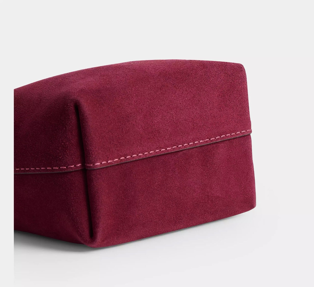 [INCOMING ETA 30 DAYS] COACH Jade Drawstring Bag in Dark Fuchsia (CER86)
