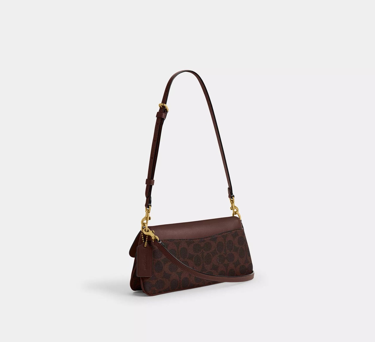 [READY STOCK MY] COACH Jet Shoulder Bag In Signature Canvas in Maple (CBA83)