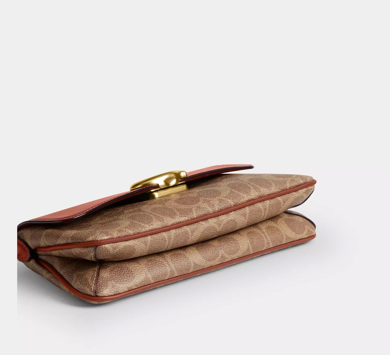 [INCOMING ETA 30 DAYS] COACH Jet Shoulder Bag In Signature Canvas in Tan Caramel (CBA83)