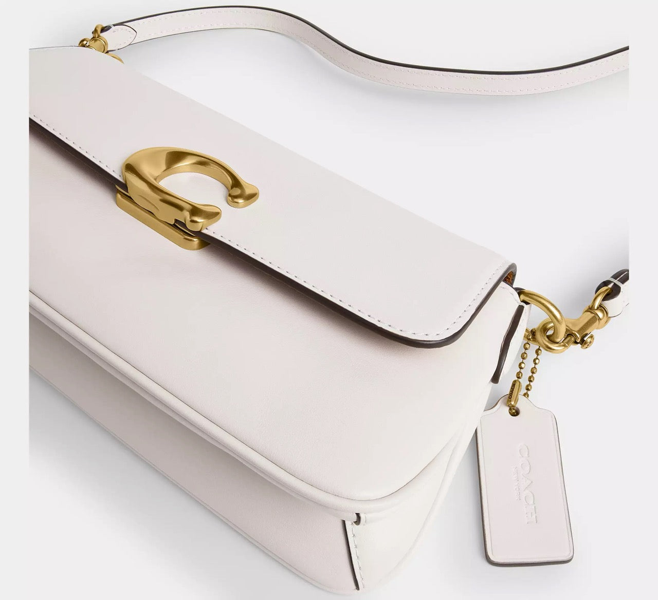 [INCOMING ETA 30 DAYS] COACH Jet Shoulder Bag in Chalk (CAM16)
